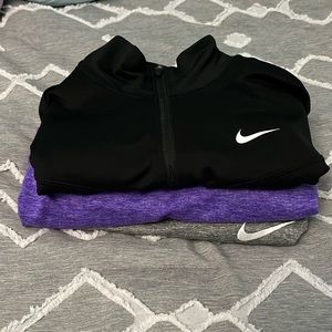 nike running long sleeve tops